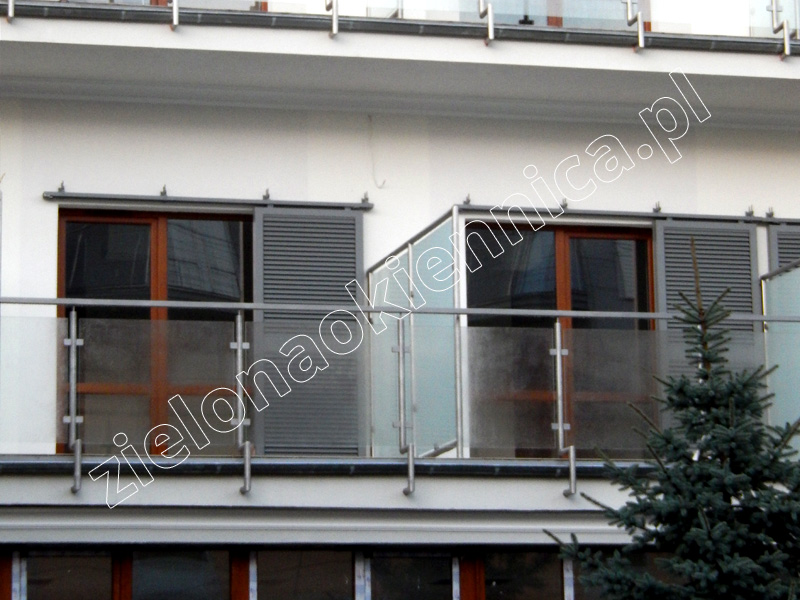 Okiennice aluminiowe