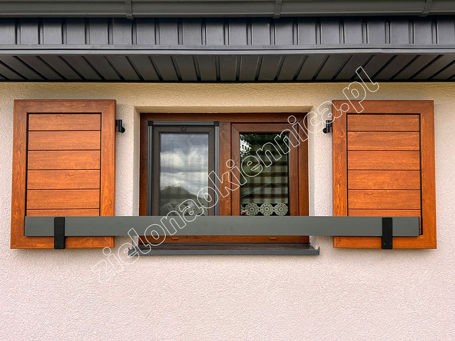 Okiennice aluminiowe